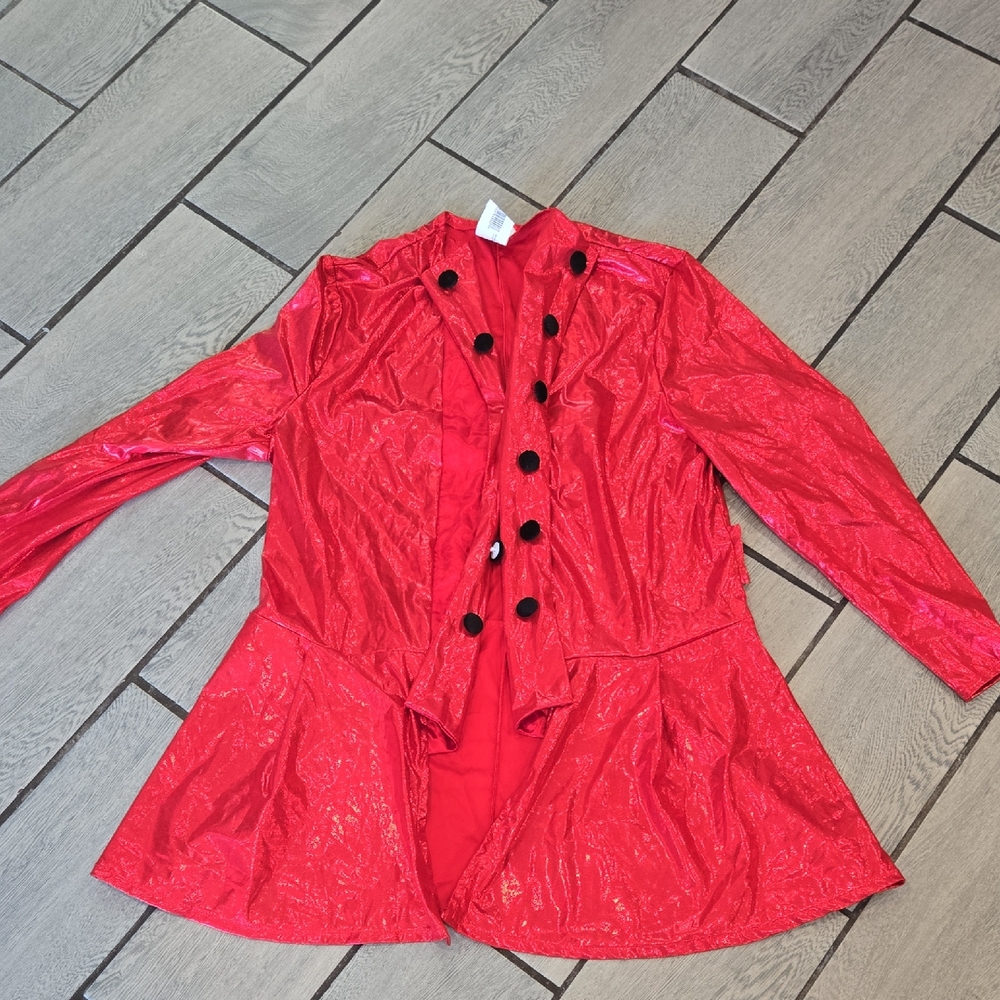 Rubie’s Heavy Metal Hero Red Costume Jacket‎ – Adult Standard